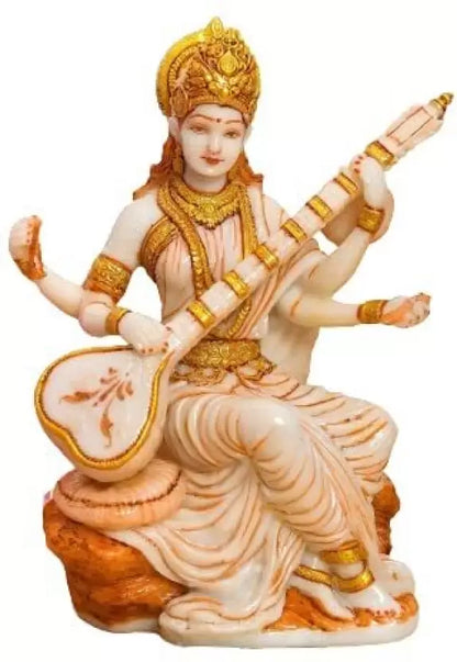 Maa Saraswati Murti Sculpture Hindu