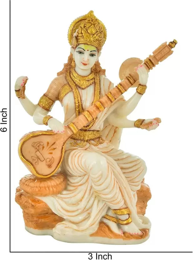 Maa Saraswati Murti Sculpture Hindu