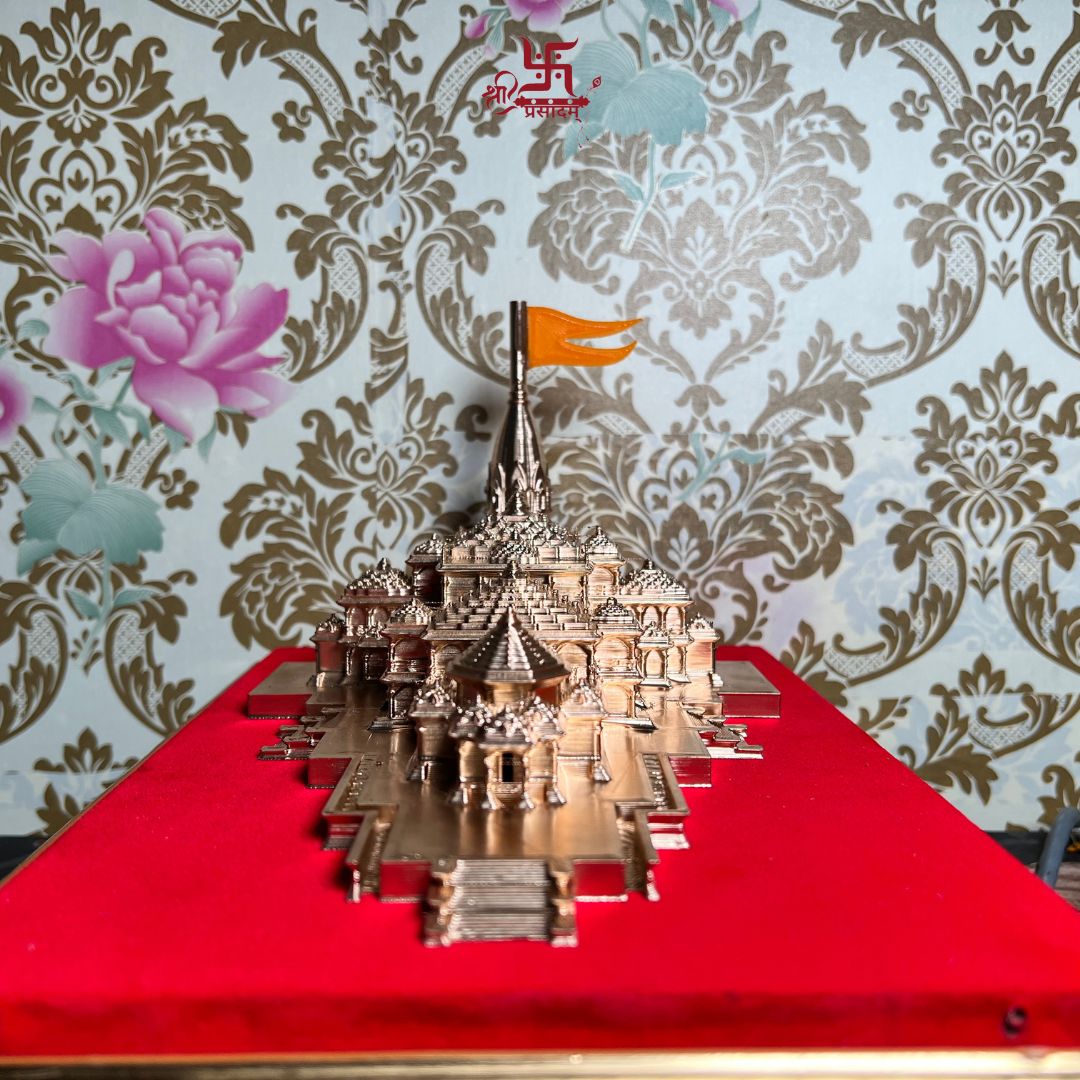 Ayodhya Shree Ram Mandir 3D Golden Model