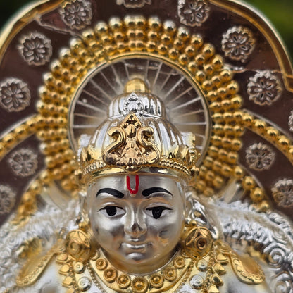 Gold & Silver Plated Kuber Ji Murti For Home, Puja and Gift