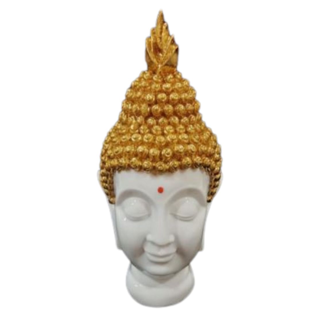 Buddha Face Statue Idol For Home, Puja, Gift And Office