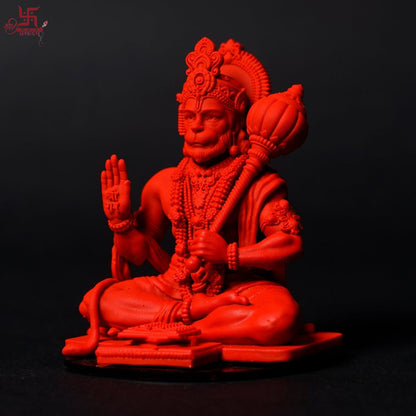 Lord Hanuman Murti For Puja, Home, and Gift