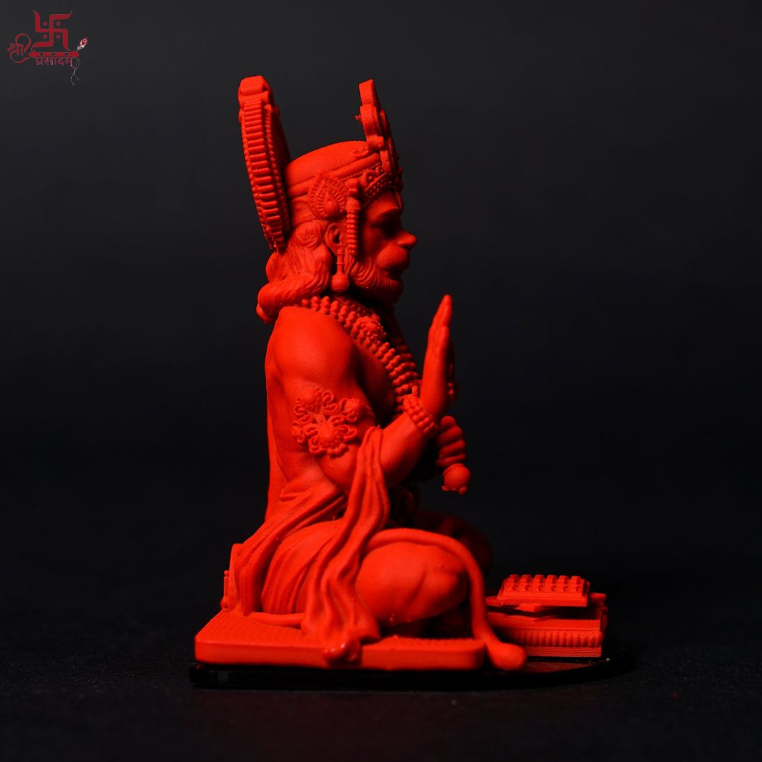 Lord Hanuman Murti For Puja, Home, and Gift