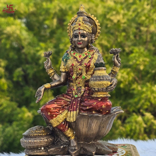 Lakshmi Mata Idol For Puja, Home, And Gift