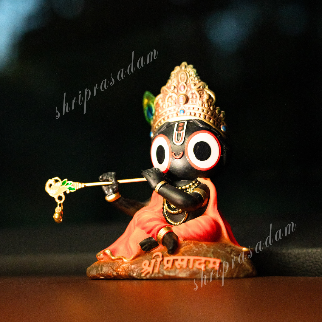 Lord Jagannath Bal Murti | Jay Jagannath Idol | 3.5 inch & 5.5 inch Decorative Piece