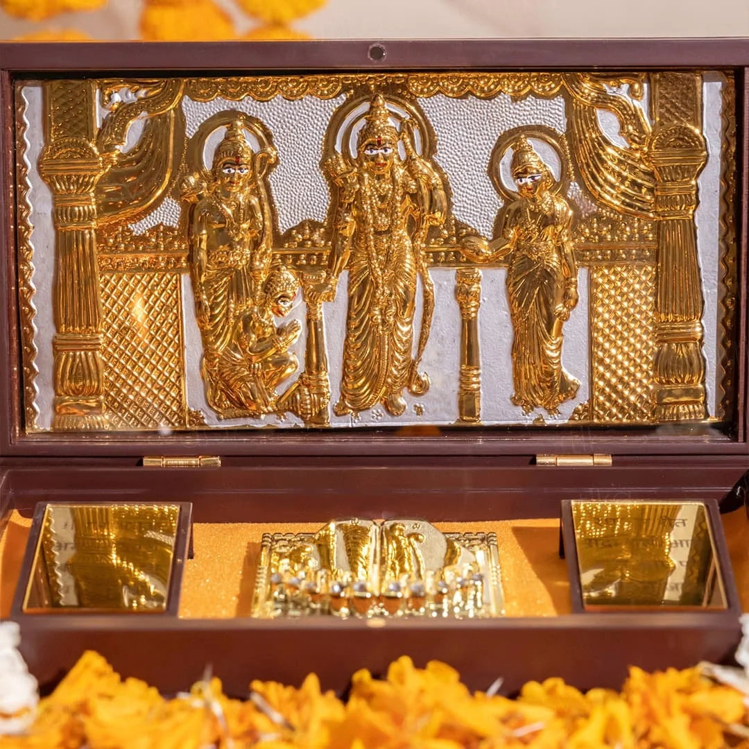 Ram Darbar Pocket Temple (24K Gold Coated)