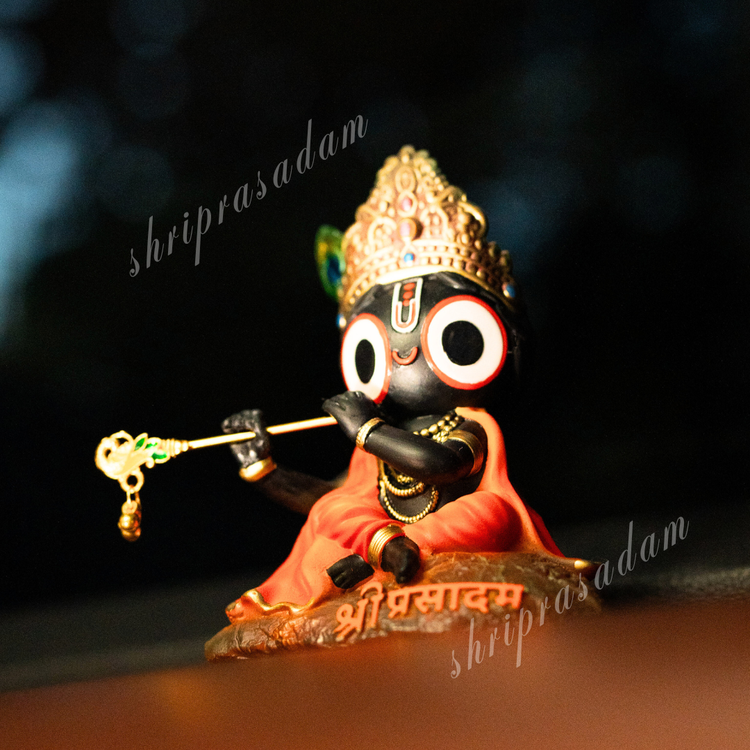 Lord Jagannath Bal Murti | Jay Jagannath Idol | 3.5 inch & 5.5 inch Decorative Piece