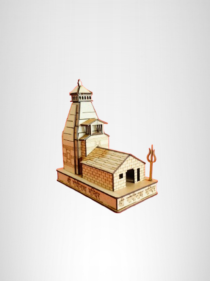 Shri Gopinath Wooden 3D Temple