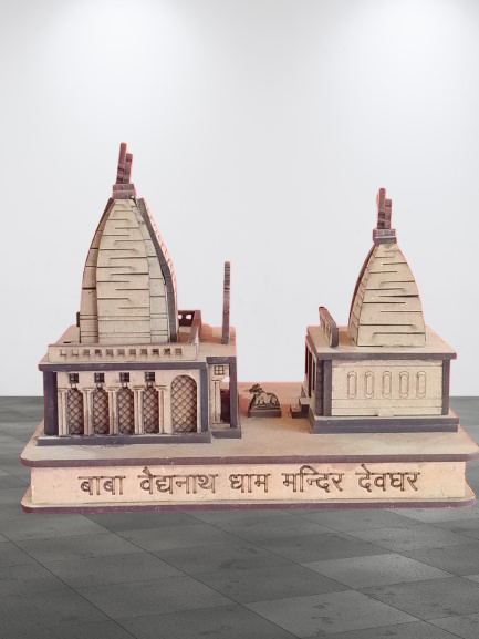 Shri Baba Baidhyanath Dham Wooden 3D Temple