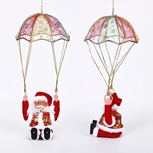 Santa Claus On Parachute For Christmas Decoration & Gifting