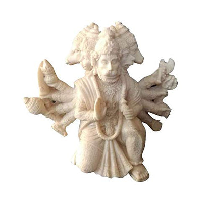Marble Panchmukhi Hanuman Ji Idol