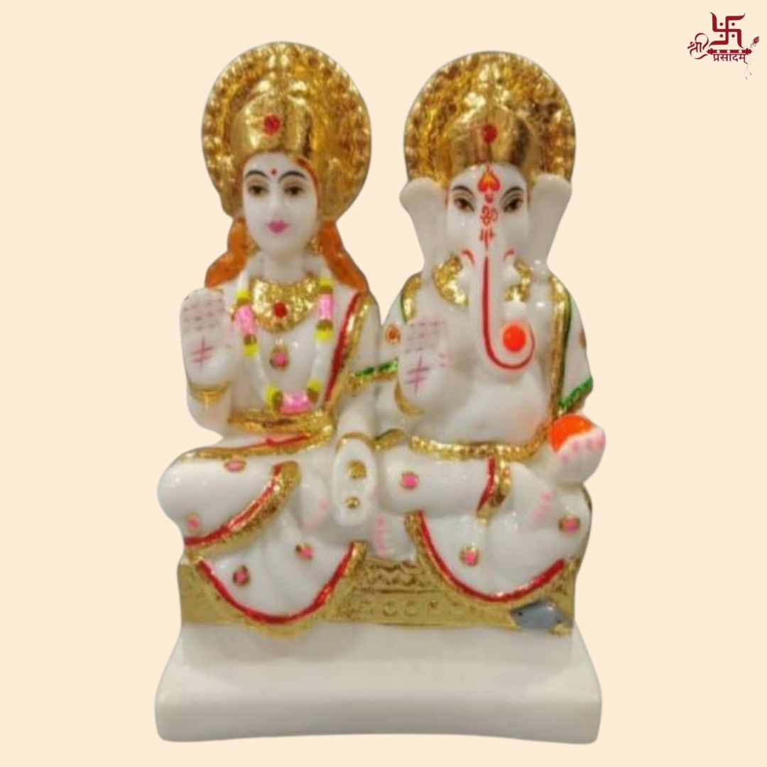 Laxmi Ganesh Murti For Home, Puja, Gift And Office