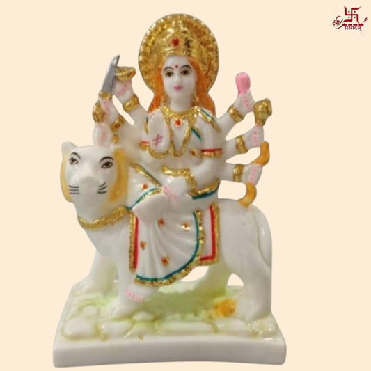 Sherawali Mata Murti For Home, Puja, Gift And Office