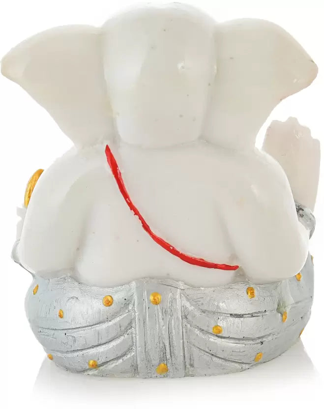 Lord Ganesha Idol in Silver