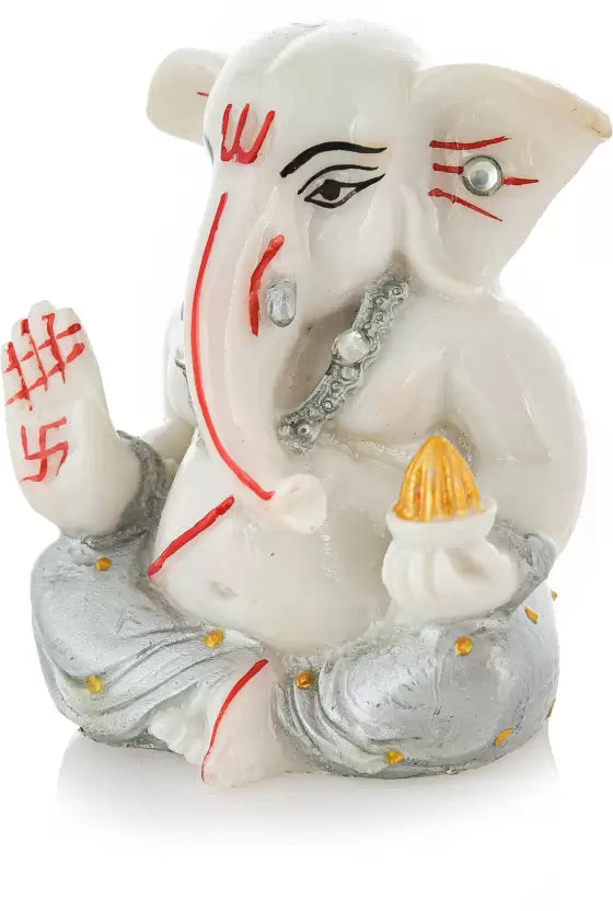 Lord Ganesha Idol in Silver