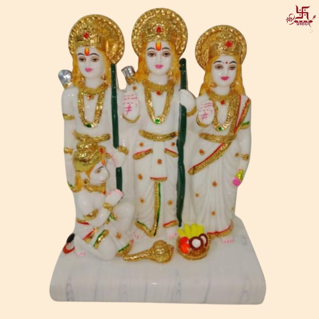 Ram Darbar Murti For Home, Puja, Gift And Office