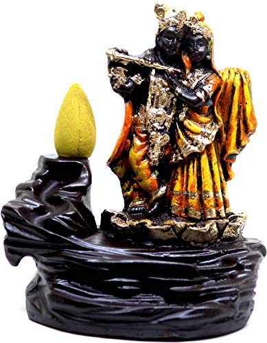 Radha Krishna Smoke Backflow Cone