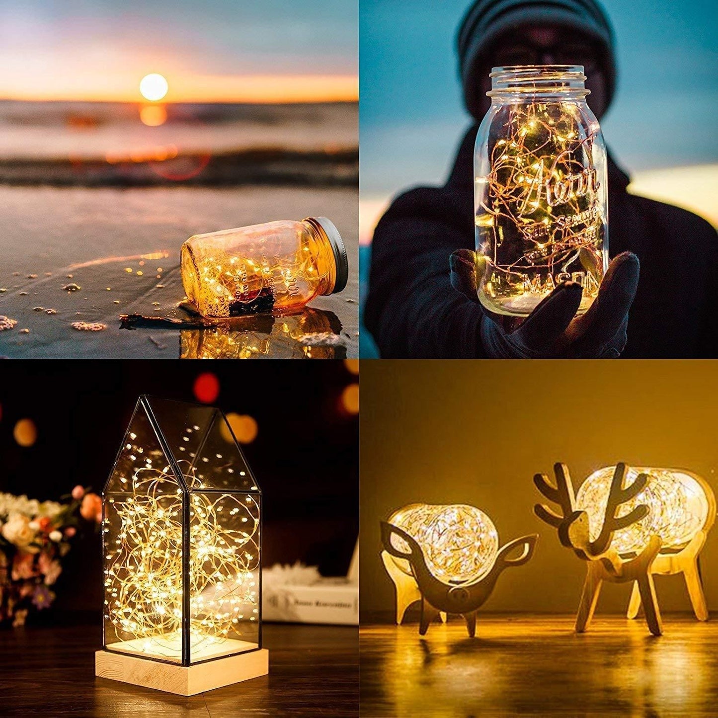 Portable LED String Fairy Lights