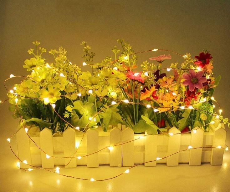 Portable LED String Fairy Lights