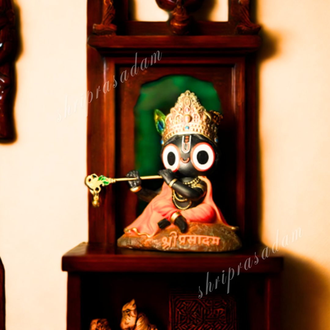 Lord Jagannath Bal Murti | Jay Jagannath Idol | 3.5 inch & 5.5 inch Decorative Piece