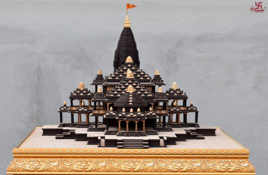 Premium Shri Ram Janam Bhoomi Mandir, Ayodhya 3D Model For Home, Puja