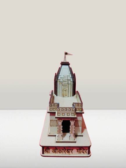 Shri Omkareshwar Wooden 3D Temple