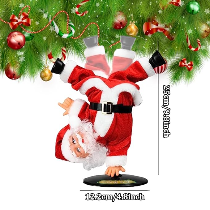 Santa Dancing on One Hand Toy for Christmas Decoration & Gifting