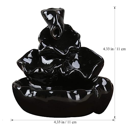 Beautiful Mountain Incense Holder Fountain Statue