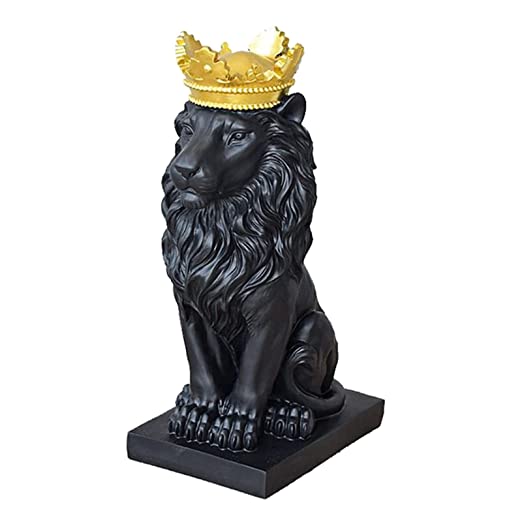 Lion Statue Resin Ornament