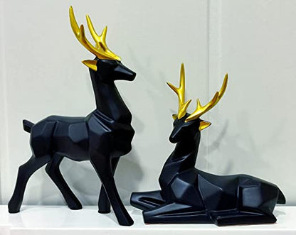 Deer Pair Showpiece Decorative Figurine