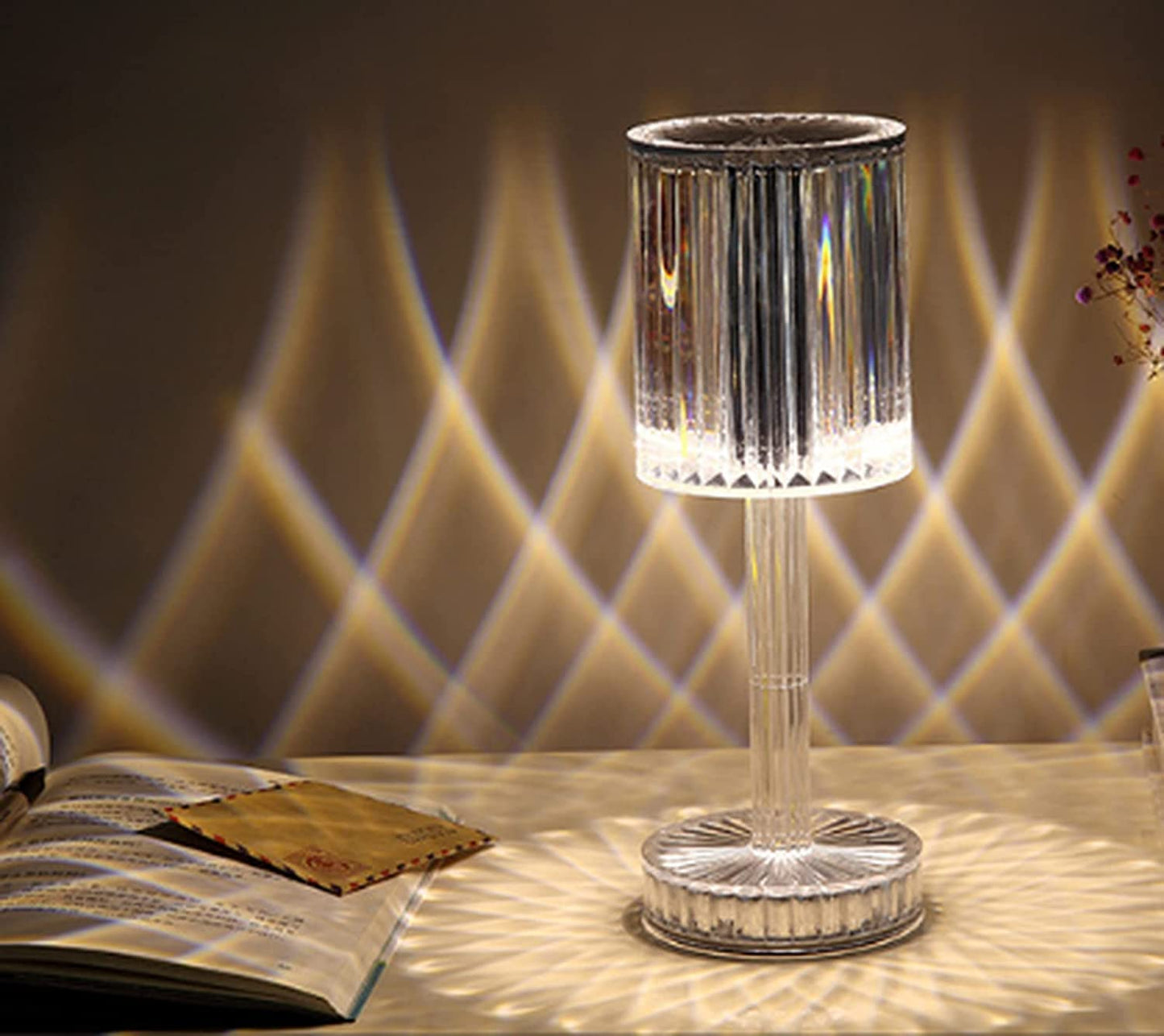 Crystal Table LAMP | Touch