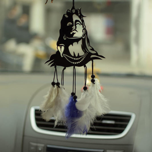 Adiyogi Idol Statue Showpiece Dream catcher for Home Office Car Dashboard d�cor, Gifts