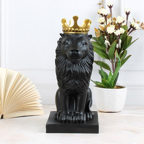 Lion Statue Resin Ornament