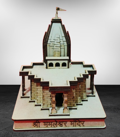 Shri Mamleshwar Wooden 3D Temple