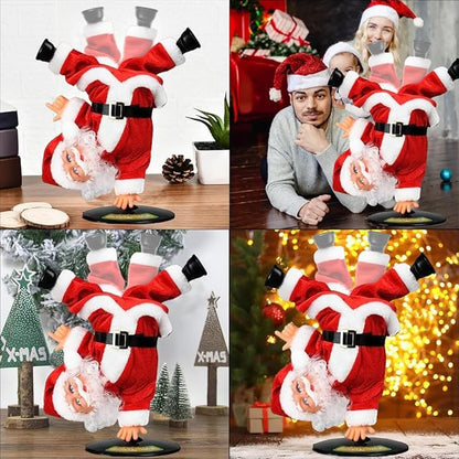 Santa Dancing on One Hand Toy for Christmas Decoration & Gifting