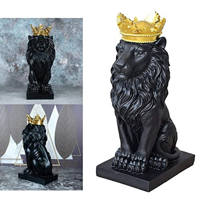 Lion Statue Resin Ornament