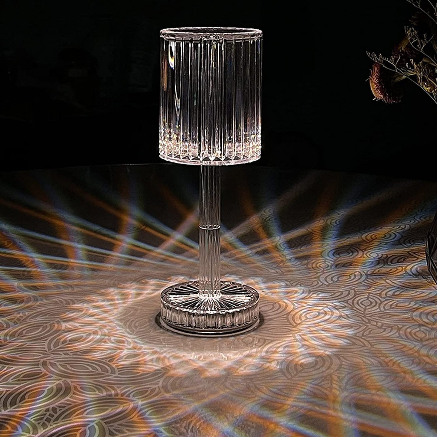 Crystal Table LAMP | Touch