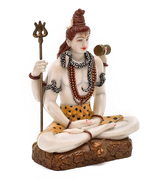 Handicraft Lord Sitting Shiva Statue