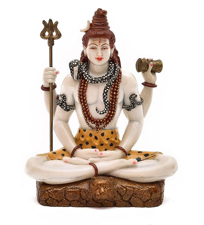 Handicraft Lord Sitting Shiva Statue