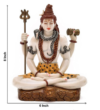 Handicraft Lord Sitting Shiva Statue