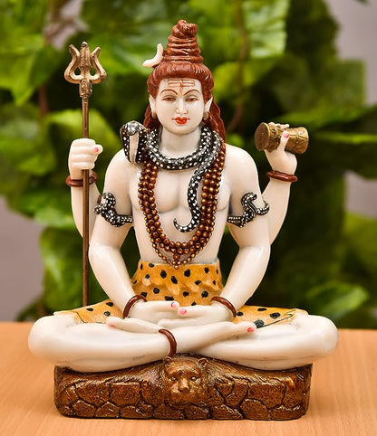 Handicraft Lord Sitting Shiva Statue