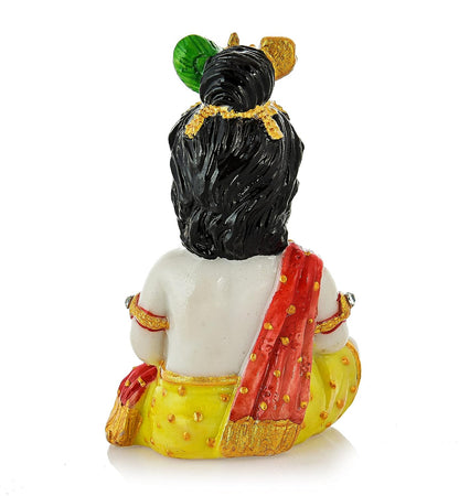 Handicrafted Polyresin Laddo Gopal