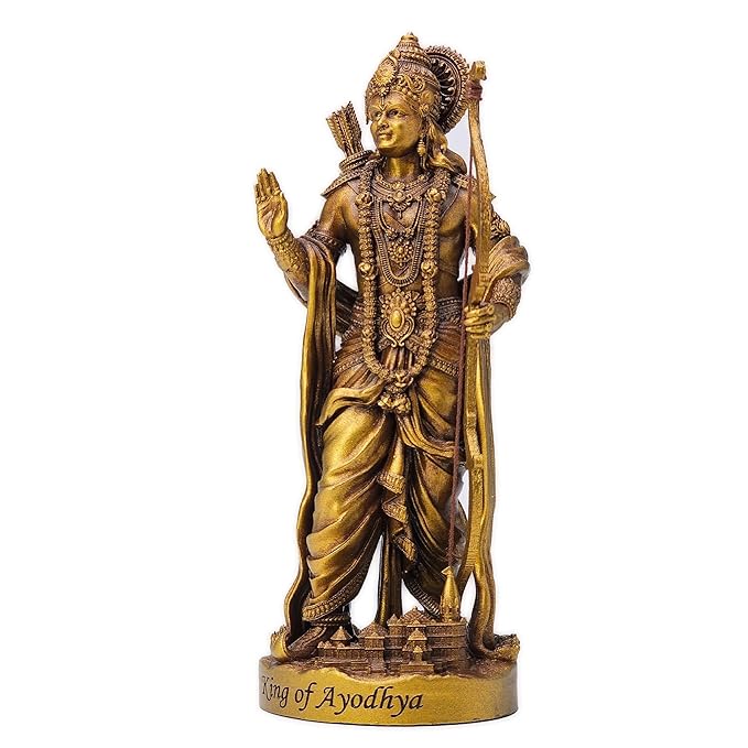 King of Ayodhya Shri Ram Lalla Murti Idol Decorative Showpiece