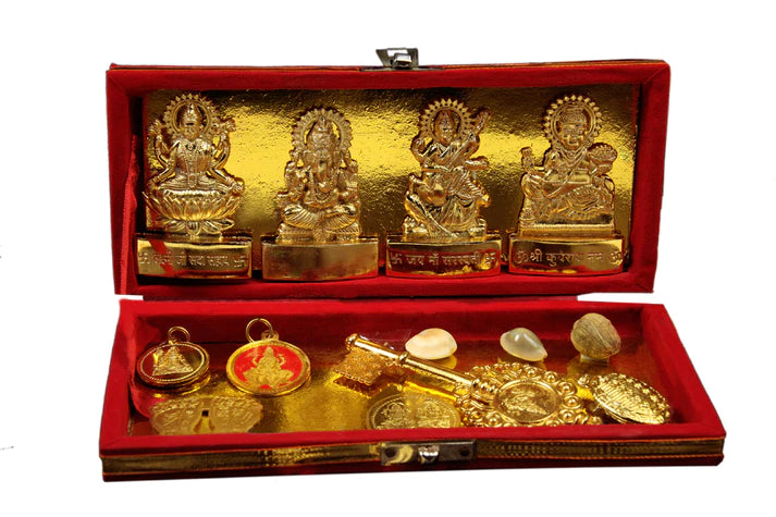 Shree Lakshmi Kuber Yantra | Pocket Temple | Shriprasadam