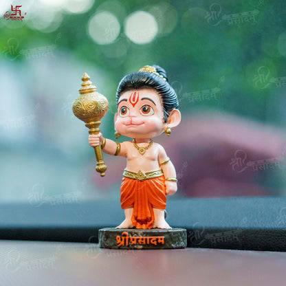 Bal Hanuman with Gada Decorative Showpiece