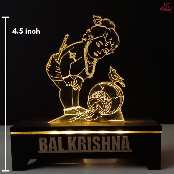 Bal Krishna LED Table Lamp for Office and Home Decoration