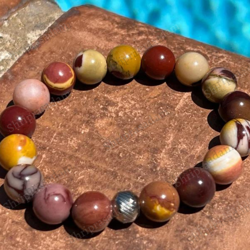 Mookaite Gemstones Bracelet