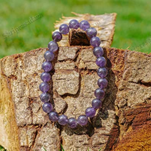 Zodiac Pisces Birthstone - Amethyst Bracelet - Crystal Bracelet