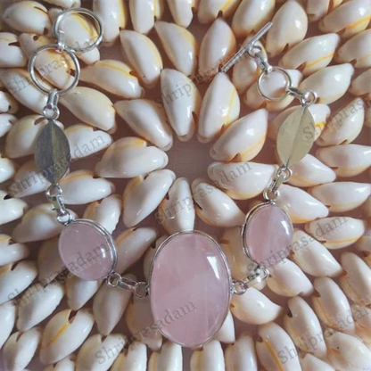 Rose Quartz True Love Gemstone Bracelet