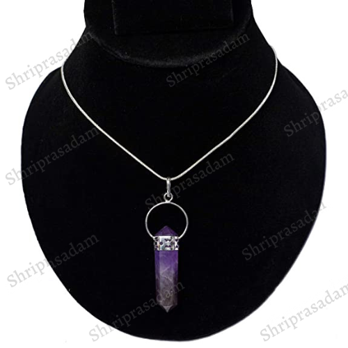 Crystu Natural Healing Stone Pendant